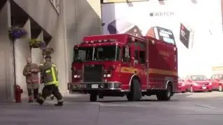 Toronto Fire Station 332 Responding