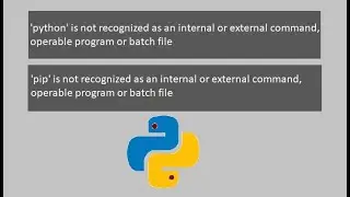 Install pip and solve the problem: Python is not recognized as an internal or external command