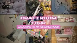 SEWING ROOM TOUR| Unboxing BROTHER SERGER 1634dx| Crafting Series Ep 3