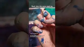 messy artwork in progress 10/6/24