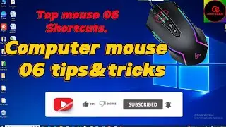 Top 06 Computer mouse tips & tricks | Computer Mouse  Shortcuts  Tips and Tricks in Bangla | Mouse,