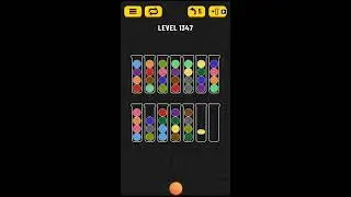 Ball sort puzzle level 1347