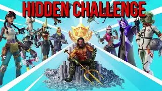 Fortnite Hidden Challenge Chapter 2 Season 3 | Build a Pyramid