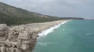 Panoramica Playa Nudista el Torn - Costa Dorada (Tarragona)