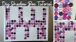 Shadow box diy Tutorial | Shadow box PHOTO FRAME Hack!!