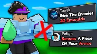 Bedwars But A DISASTER Happens EVERY MINUTE! Roblox