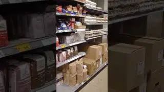 Дефицит яиц! Пустые полки в магазине!