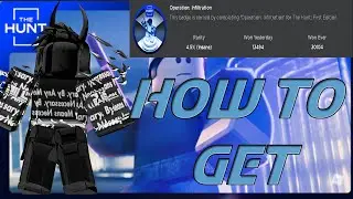 HOW TO GET THE ROBLOX HUNT BADGE IN ARSENAL!