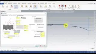 Mastercam 2018 Lathe Tutorial 5 - Thread Toolpath