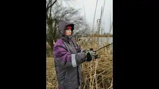 Первый Весенний Судак!Джиг с берега!Астрахань!