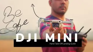 DJI Mavic Mini/Mini 2 Hand Take off & Landing.