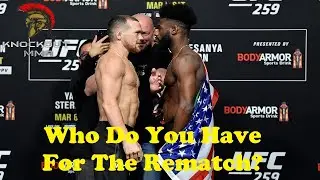 Petr Yan Vs Aljamain Sterling Final Face Off | UFC 273