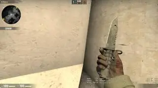 CS:GO- M9 Bayonet Safari Mesh Showcase