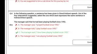 DSSSB-TGT English (Male ) 2021 answerkey Subject related questions