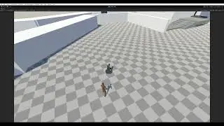Unity Final IK test Hit reaction and Auto Turret