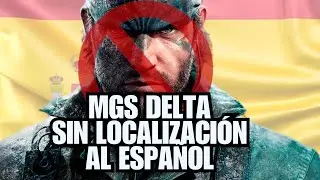 La razón de porque MGS Delta no se puede doblar al español