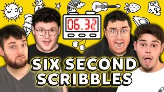 Pictionary…But We Only Have 6 SECONDS!!