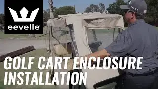 Eevelle | Greenline Golf Cart Enclosure 2 Passenger Installation