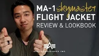 Alpha Industries MA-1 Skymaster Flight Bomber Jacket Review & Lookbook