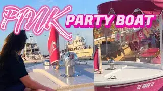 HAVING A PARTY ON A PINK BARBIE BOAT | Things to do in San Diego