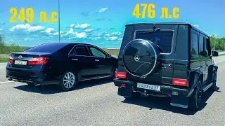 Turbotaz 2106 300 hp vs. Gelik and Camry 3.5 - [FULL VERSION]