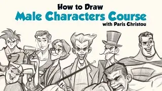 How to Draw Male Characters Course