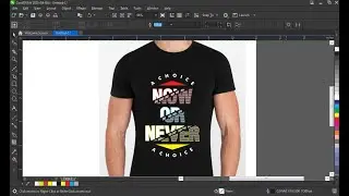 HOW TO CREATE A T-SHIRT MOCKUP IN CORELDRAW | 3D T-SHIRT MOCKUP  4 | DOCTOR DESIGN