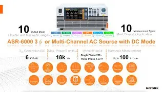GW Instek ASR-6000 Series High Performance AC/DC Power Source