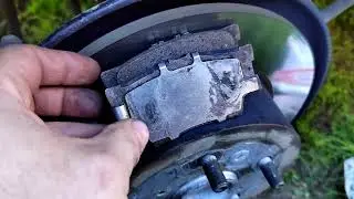 Заменим Колодки перед 306.785км , Camry 50-55