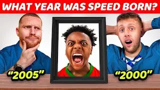 SIDEMEN GUESS THE YEAR