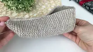 We knit BEAUTIFUL slippers