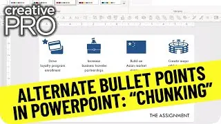 PowerPoint How-To: Create Alternatives to Bullet Points