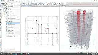 29. CSI ETABS v22 2024: Modify Model in Etabs - Calculate Vertical Earthquake Load