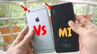 Crazy Image Stabilisation Test | EIS VS OIS | Redmi Note 5 Pro VS IPHONE