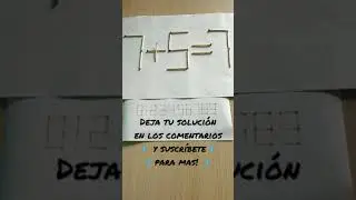 Enigma de cerillas! Mueve una cerilla para cumplir la operación. Enigma 0004#