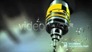 Machine aluminum logo - Project for After Effects (Videohive)