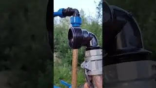 Недорогая поворотная муфта из пнд уголка