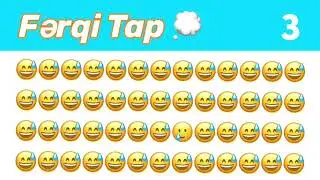 Emocilər Ferqi tap oyunu - Fərqli olanı tap, fərqi tap