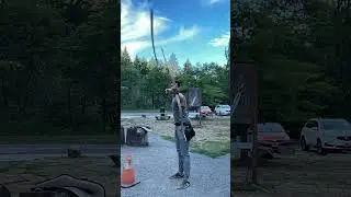Ming archery slow motion shot