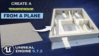 Unreal Engine 5.7.2 Modeling Tools – Build a House from Scratch (No Blender)