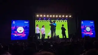 Uefa Champions League anthem in Istanbul fans zone - 10.06.2023