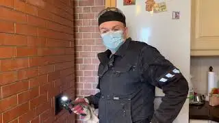 Чистка дымохода. Дымит печь. Чуть не загорелся дымоход. Трубочист Alex