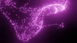 Satisfying Video | Abstract Particle Effects Animation 4K