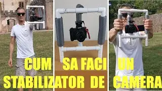 How to make camera stabilizer DIY  Cum sa faci un stabilizator de camera