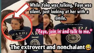 [FayeYoko] When Yoko is an extrovert girl while Faye Is nonchalant.HAHA Opposite attract.