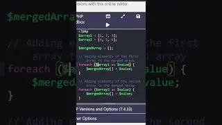 How to merge two arrays without using built in functions | CPP | Javascript