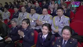 08.05.2019  Жеңіс күні қарсаңында Полиция Департаменті үздік қызметкерлерді марапаттады (Ә)
