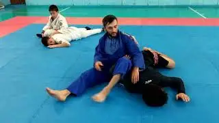 Кимура. Работа на лапах. Тренировка