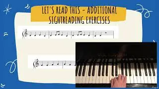 Piano Essentials For Beginners - 9. Additional exercises - Sightreading