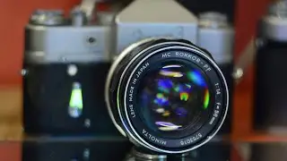 Портретный объектив MlNOLTA MC ROKKOR-PF 1:1.4 f=58 mm